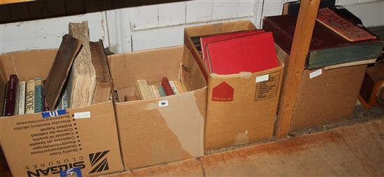 Quantity of books (5 boxes)